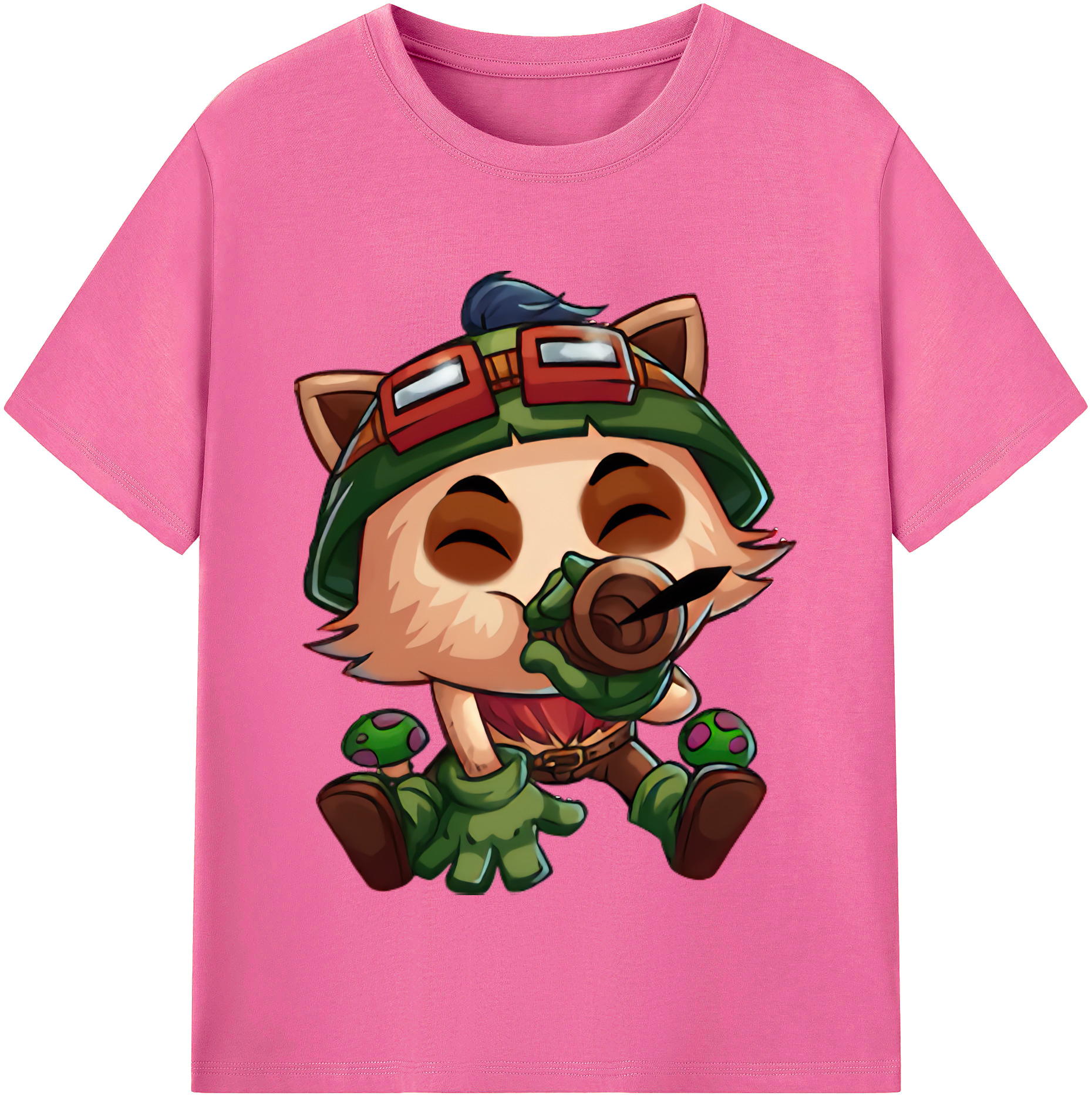 （画像用） リーグ・オブ・レジェンド League of Legends LOL レディースカジュアルプリントTシャツ（綿100％）